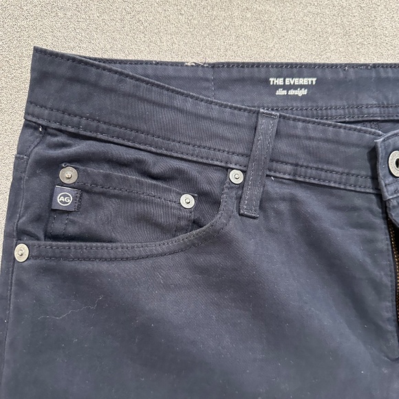 AG Everett Men's Navy Blue Jeans Size 32 - Picture 9 of 14